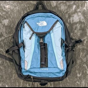 North Face Surge Backpack with laptop sleeve